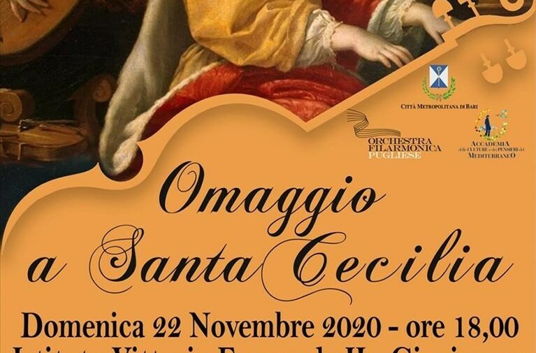 Orchestra Filarmonica Pugliese: omaggio a Santa Cecilia