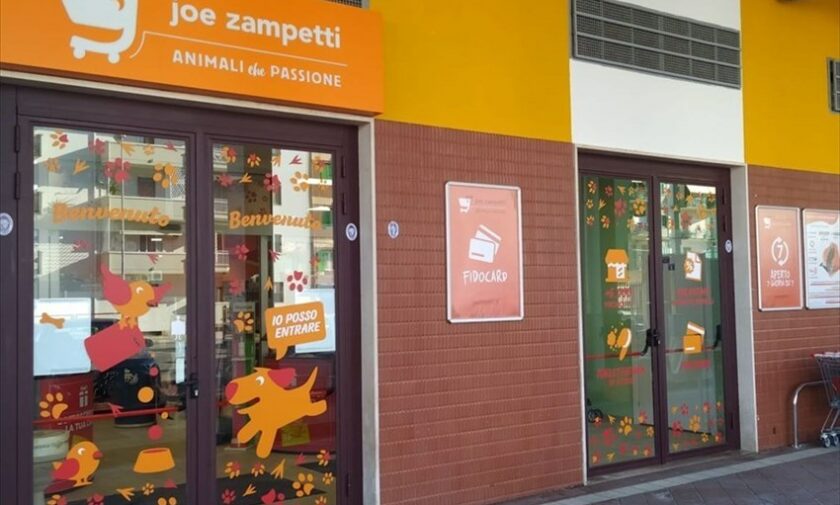 Joe Zampetti apre un pet store a Molfetta