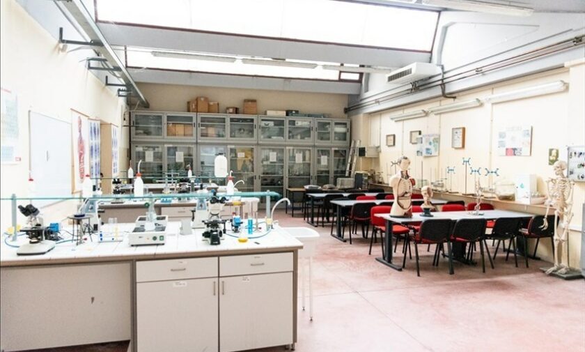 Il laboratorio di biologia