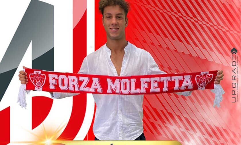 Luca Di Modugno, nuovo jolly difensivo della Molfetta Calcio 