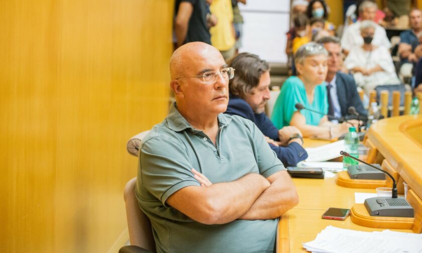 Giovanni Infante in consiglio comunale