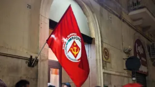 Tutto pronto per la Festa di Liberazione di Rifondazione Comunista. Presenti il sindaco Minervini e Elly Schlein